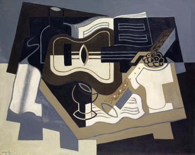 Guitar and Clarinet by Juan Gris